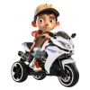 Motocicleta electrica cu 3 roti Premier Sport, 6V, 2 motoare, MP3, alb