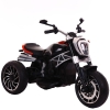 Motocicleta electrica cu 3 roti Premier Retro, 6V, 2 motoare, MP3, negru