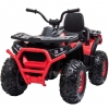 ATV electric 4x4 Premier Desert, 12V, roti cauciuc EVA, MP3, rosu