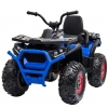 ATV electric 4x4 Premier Desert, 12V, roti cauciuc EVA, MP3, albastru
