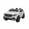 Masinuta electrica 4x4 Premier Mercedes GLC 63S Maxi, 12V, roti cauciuc EVA, scaun piele ecologica, alb