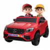 Masinuta electrica 4x4 Premier Mercedes GLC 63S Maxi, 12V, roti cauciuc EVA, scaun piele ecologica, rosu