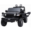 Masinuta electrica 4x4 Premier Jeep Wrangler Rubicon, 12V, roti cauciuc EVA, scaun piele ecologica, negru