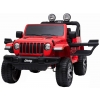 Masinuta electrica 4x4 Premier Jeep Wrangler Rubicon, 12V, roti cauciuc EVA, scaun piele ecologica, rosu