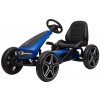 Kart Mercedes cu pedale pentru copii, roti cauciuc Eva, albastru