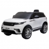 Masinuta electrica Premier Range Rover Velar, 12V, roti cauciuc EVA, scaun piele ecologica, alb
