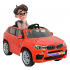 Masinuta electrica SUV Premier BMW X5M, 12V, roti cauciuc EVA, scaun piele ecologica, rosu