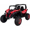 Buggy electric pentru 2 copii Premier 4x4 Superstar, cu 2 baterii, roti cauciuc EVA, scaun piele ecologica, rosu