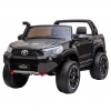 Masinuta electrica SUV Premier Toyota Grand Hilux, 12V, 4x4, roti cauciuc EVA, scaun piele ecologica, negru