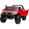 Masinuta electrica SUV Premier Toyota Grand Hilux, 12V, 4x4, roti cauciuc EVA, scaun piele ecologica, rosu