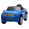 Masinuta electrica Premier Jeep Grand Cherokee, 12V, roti cauciuc EVA, scaun piele ecologica, albastru