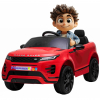 Masinuta electrica 4x4 Premier Range Rover Evoque, 12V, roti cauciuc EVA, scaun piele ecologica, rosu