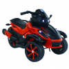 Trike electric Premier Eagle,2 x 6V, lumini exterioare, 2 motoare, MP3, rosu