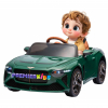 Masinuta electrica 4x4 Premier Bentley Bacalar, 12V, roti cauciuc EVA, scaun piele ecologica, verde