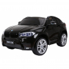 Masinuta electrica Premier BMW X6M, 2 locuri, 12V, roti cauciuc EVA, scaun piele ecologica, negru