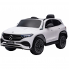 Masinuta electrica Premier 4x4 Mercedes EQA 250, 12V, roti cauciuc EVA, scaun piele ecologica, alb