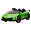Masinuta electrica Premier 4x4 Lamborghini Veneno S, 12V, roti cauciuc EVA, scaun piele ecologica, verde