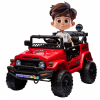 Masinuta electrica Premier Toyota FJ Cruiser, 12V, roti cauciuc EVA, scaun piele ecologica, rosu