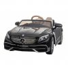 Masinuta electrica Premier Mercedes-Maybach S650 Cabriolet, 12V, roti cauciuc EVA, scaun piele ecologica, negru