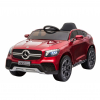 Masinuta electrica Premier Mercedes GLC Concept Coupe, 12V, roti cauciuc EVA, scaun piele ecologica, visiniu