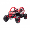 Masinuta UTV electric Premier 4x4 Can-Am Maverick Force RC, 2 locuri, 12V, roti cauciuc EVA, scaun piele ecologica, rosu