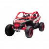 Masinuta UTV electric Premier Can-Am Maverick Speed RC, 2 locuri, 24V, roti cauciuc EVA, scaun piele ecologica, 2 motoare 240W, rosu