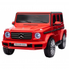 Masinuta electrica Premier 4x4 Mercedes G500, 12V, roti cauciuc EVA, scaun piele ecologica, rosu