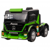 Camion electric Premier Mercedes Axor, 12V, roti cauciuc EVA, scaun piele ecologica, verde