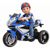 Motocicleta electrica copii cu 3 roti Premier Stroke, 12V, albastru