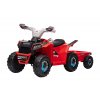 ATV electric cu remorca Premier Beach, 6V, rosu