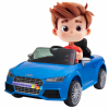 Masinuta electrica Premier Audi TTS Roadster, 12V, roti cauciuc EVA, scaun piele ecologica, albastru