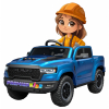 Masinuta electrica Premier RAM 1500 RHO, 12V, roti cauciuc EVA, scaun piele ecologica, albastru