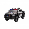 Masinuta electrica Premier RAM 1500 RHO Politie, 12V, roti cauciuc EVA, scaun piele ecologica, negru
