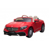 Masinuta electrica Premier Mercedes-Maybach S650 Cabriolet, 12V, roti cauciuc EVA, scaun piele ecologica, rosu