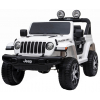 Masinuta electrica 4x4 Premier Jeep Wrangler Rubicon, 10.8V baterie Li-Ion, roti cauciuc EVA, scaun piele ecologica, alb