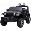 Masinuta electrica 4x4 Premier Jeep Wrangler Rubicon, 10.8V baterie Li-Ion, roti cauciuc EVA, scaun piele ecologica, negru