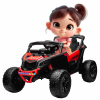 Masinuta UTV electric Premier 4x4 Can-Am Maverick Turbo, 1 loc, 24V, roti cauciuc EVA, scaun piele ecologica, rosu
