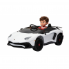 Masinuta electrica Premier Lamborghini Aventador ST, 12V, alb