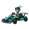 Kart electric Premier Go Racing, 2 baterii 18V, 2 motoare 200W, verde