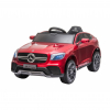 Masinuta electrica Premier Mercedes GLC Concept Coupe Facelift, 12V, roti cauciuc EVA, scaun piele ecologica, visiniu