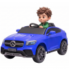 Masinuta electrica Premier Mercedes GLC Concept Coupe Facelift, 12V, roti cauciuc EVA, scaun piele ecologica, albastru