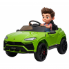 Masinuta electrica Lamborghini Urus, 12V, roti cauciuc EVA, scaun piele ecologica, verde