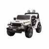 Masinuta electrica 4x4 Premier Jeep Wrangler Rubicon, 24V, 4x200W, roti cauciuc EVA, scaun piele ecologica, alb