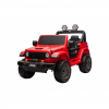 Masinuta electrica 4x4 Premier Jeep Wrangler Rubicon, 24V, 4x200W, roti cauciuc EVA, scaun piele ecologica, rosu