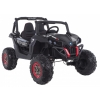 Buggy electric pentru 2 copii Premier 4x4 Superstar, cu 2 baterii, roti cauciuc EVA, scaun piele ecologica, negru